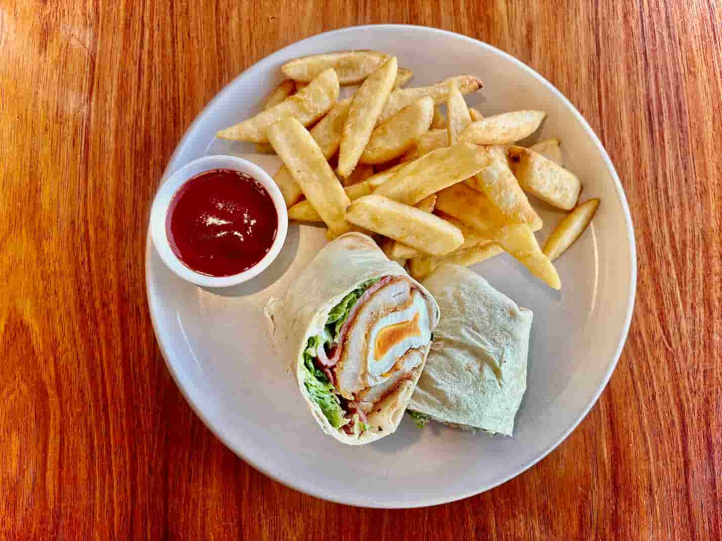 Caesar Wrap & Chips